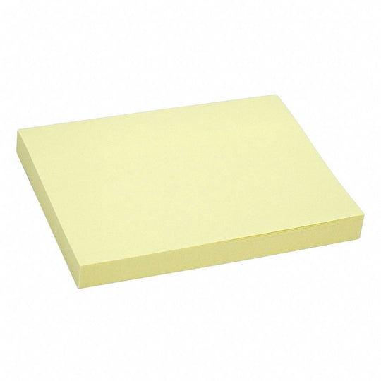 SELF-STICK NOTE PADS, YELLOW, UNRULED, YELLOW BX