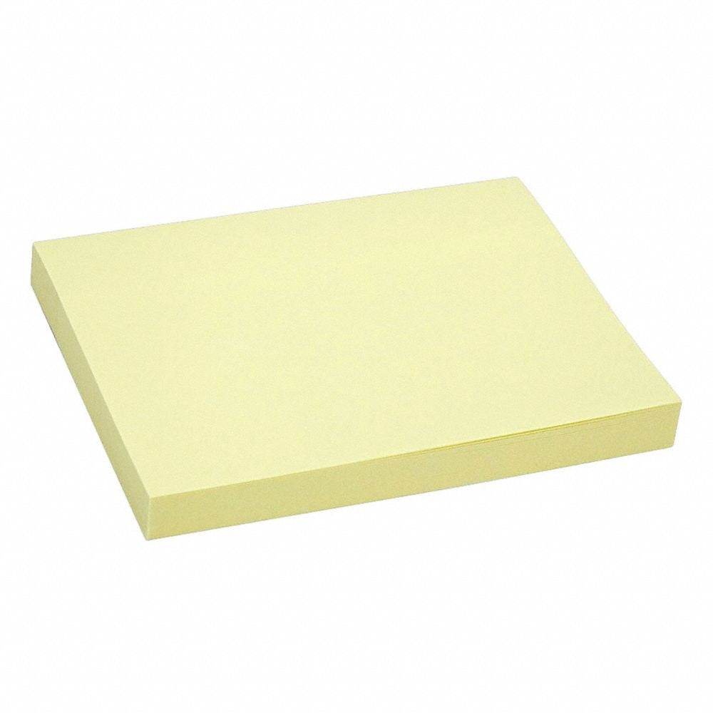 SELF-STICK NOTE PADS, YELLOW BX