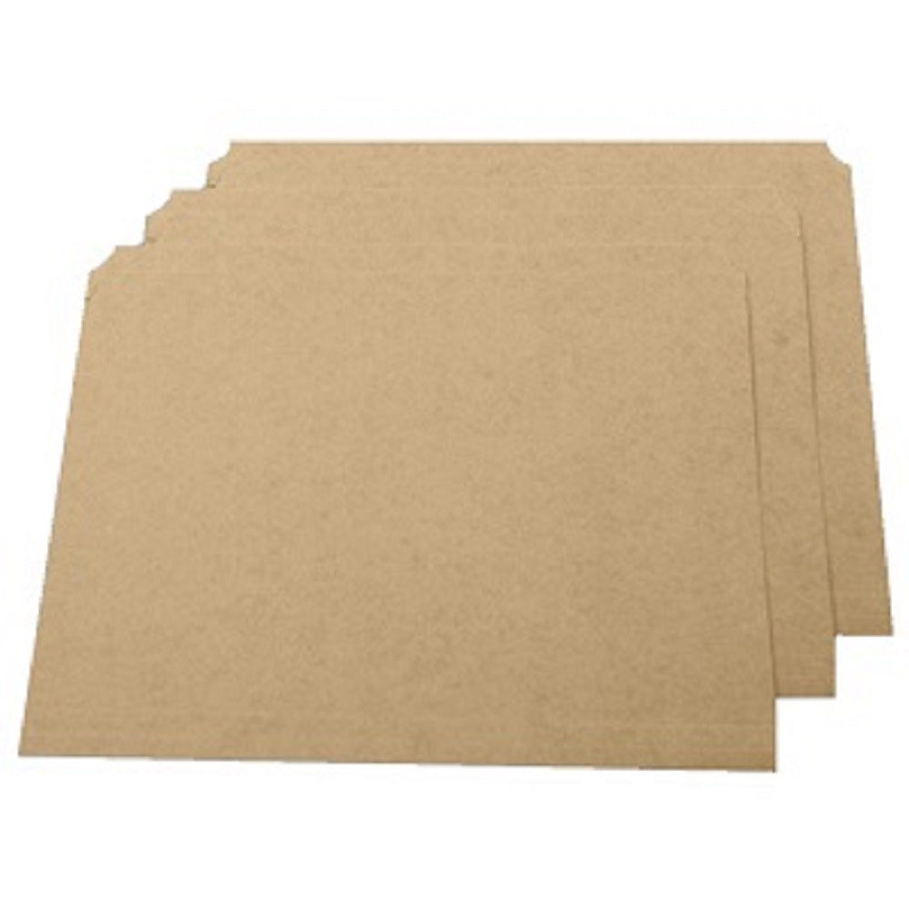 STRAIGHT CUT FILE FOLDERS, STRAIGHT TAB, LETTER SIZE, BROWN