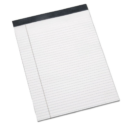 LEGAL PADS, WIDE/LEGAL RULE, WHITE CS