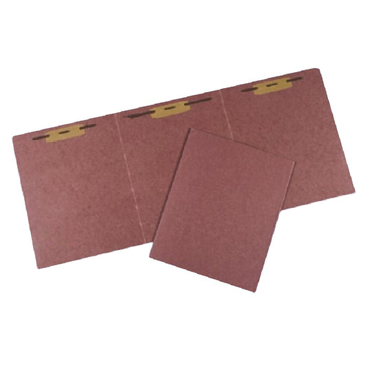 RED TRI-FOLDER FILE FOLDER, LETTER BX