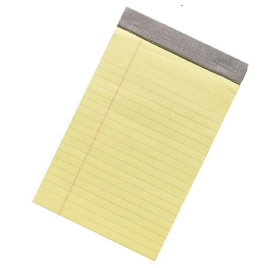 TOP BOUND WRITING PAPER, NARROW RULE, CANARY BX