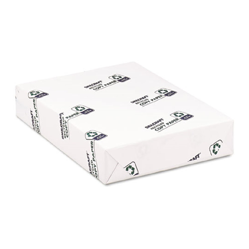 92-BRIGHT WHITE, 20 LB, COPY PAPER, REAMS WRAPPED BX