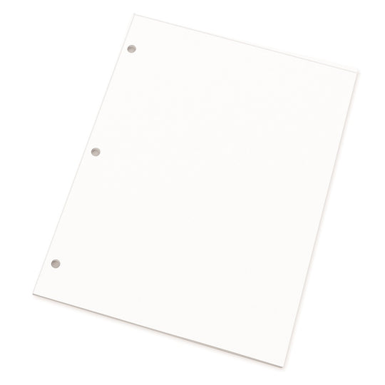 SYNTHETIC PAPER, ECONOMY, 8mL, 3-HOLE PUNCHED BX