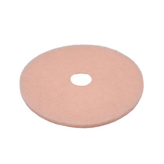 7910015014268 FLOOR PAD, ERASER BURNISHING PAD, 3600 SERIES, 20" DIAMETER, PINK BX