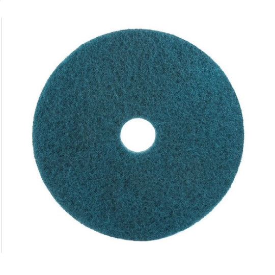 7910015132698 BLUE SCRUBBING FLOOR PAD, 5300 SERIES, 16" DIAMETER BX