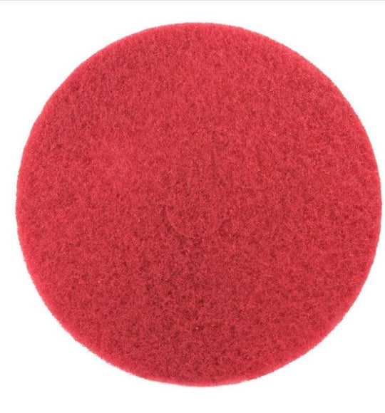 7910015133289 RED SPRAY BUFFER FLOOR PAD 5100 SERIES, 21" DIAMETER BX