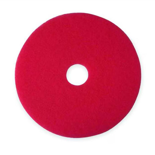 7910015133289 RED SPRAY BUFFER FLOOR PAD 5100 SERIES, 21" DIAMETER BX