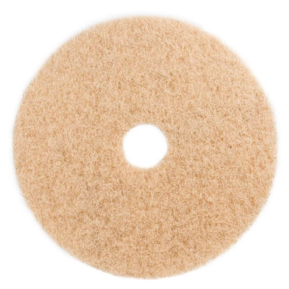 7910015135701 NATURAL BLEND BURNISHING FLOOR PAD, 3500 SERIES, 13" DIAMETER BX