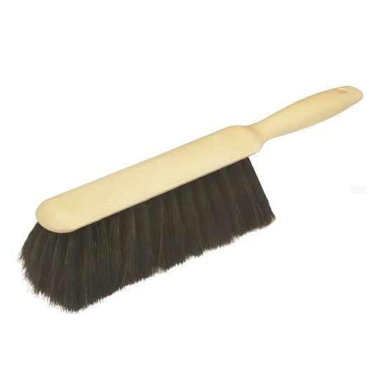 DUSTING BRUSH, WORK SURFACE, BLACK BRISTLES EA