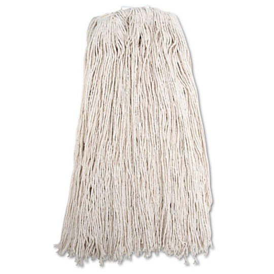 CUT END WET MOP HEAD, COTTON, 35" YARN LENGTH, 4-PLY,  BEIGE EA