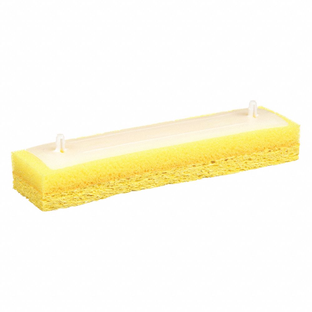 CELLULOSE SPONGE MOP HEAD REFILL, SQUEEZ ACTION, YELLOW EA