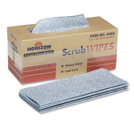 SCRUBWIPES PREPARATION WIPERS, 1-PLY, 50 PER DISPENSER  BX