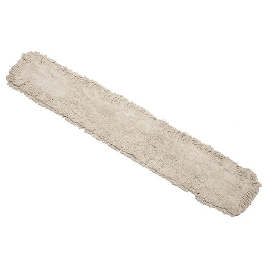 DUST MOP HEAD, DISPOSABLE, NATURAL BX