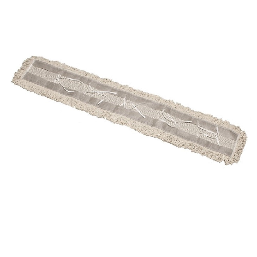 DUST MOP HEAD, DISPOSABLE, NATURAL BX