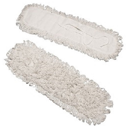 INHIBITOR DUST MOP HEAD, ANTI-MICROBIAL, WHITE BX