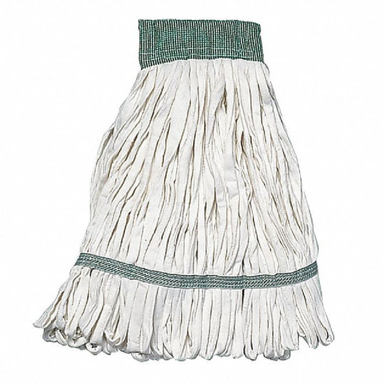 ROUGH-N-READY MOP HEAD, WHITE BX