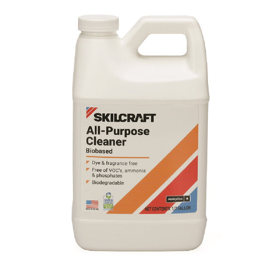 CLEAN ALL PURPOSE CLEANER, 1/2 GALLON REFILL BOTTLES BX