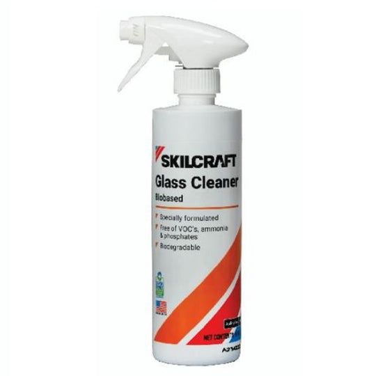 READY-TO-USE BIOBASED GLASS CLEANER, 16 OZ. SPRAY-PUMP BTL 12/BX