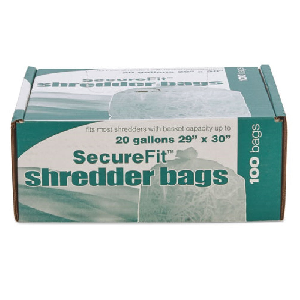 HEAVY DUTY SHREDDER BAGS, 20 GALLON CAPACITY- 29" x 30"