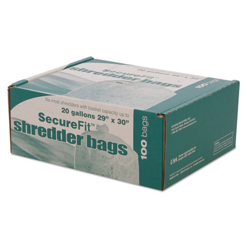 8105013994791 HEAVY DUTY SHREDDER BAGS, 20 GALLON CAPACITY