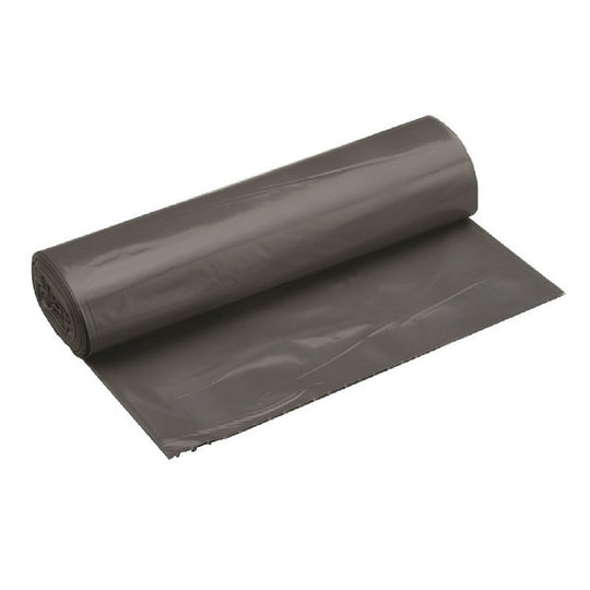 CORELESS ROLL TRASH LINERAR LOW DENSITY CAN LINERS, MEDIUM-DUTY, GRAY BX