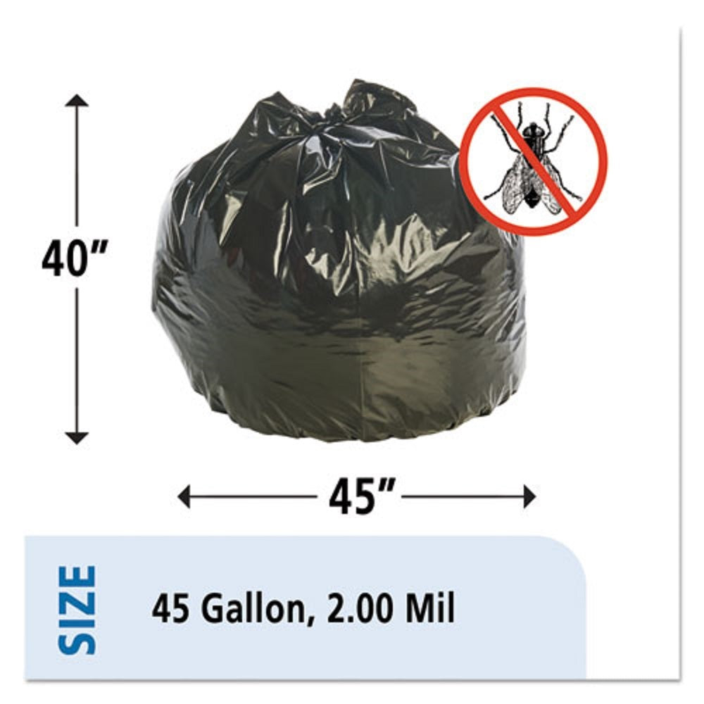 INSECT REPELLANT TRASH BAGS, BLACK  BX