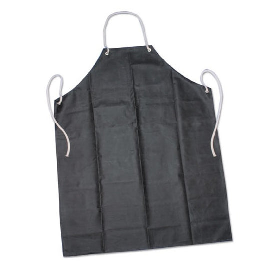 8415006345023 AbilityOne NSN6345023, BLACK RUBBER LABORATORY APRON, ONE SIZE FITS MOST EA