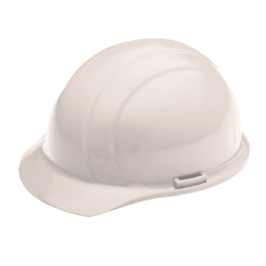 WHITE SAFETY HELMET, CAP STYLE EA