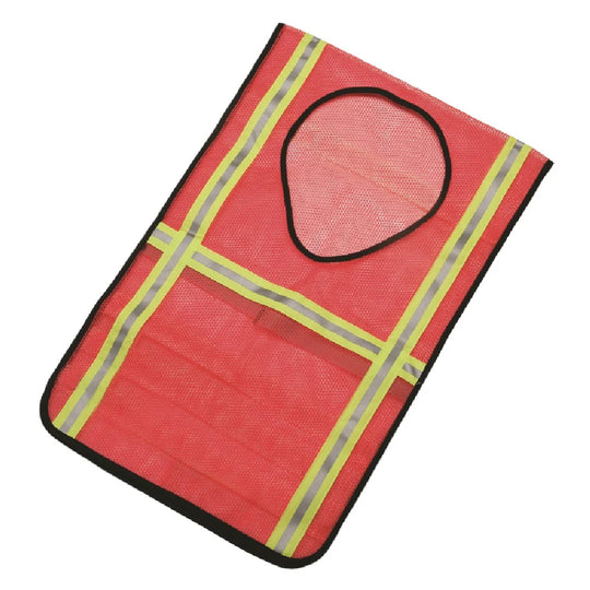3M HIGH VISIBILITY SAFETY VEST, EXTRA LONG BACK - ORANGE W/ REFLECTIVE STRIPS EA