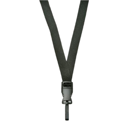 BREAKAWAY 36"  NYLON  LANYARD, SWIVEL HOOK, BLACK DZ