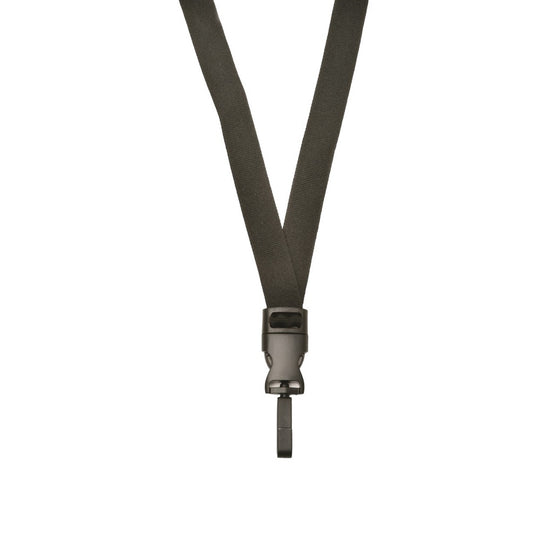 BREAKAWAY NYLON, 36" LANYARD, SWIVEL HOOK, BLACK BX