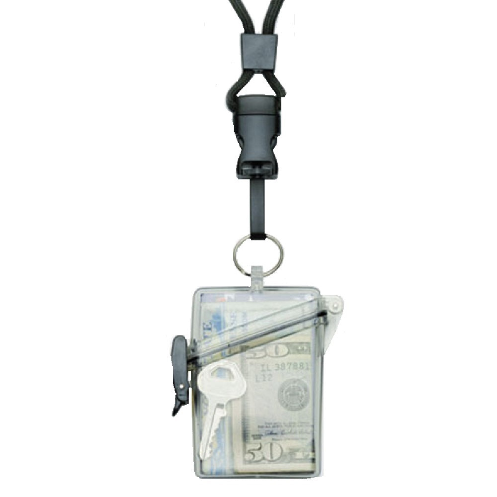 WATERPROOF MULTIPLE ID HOLDER W/LANYARD BX