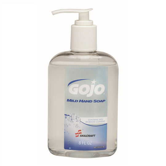 8520016602068 GOJO® SKILCRAFT® MILD HAND SOAP, 8 OZ. PUMP BOTTLE, FURITY FLORAL SCENT EA