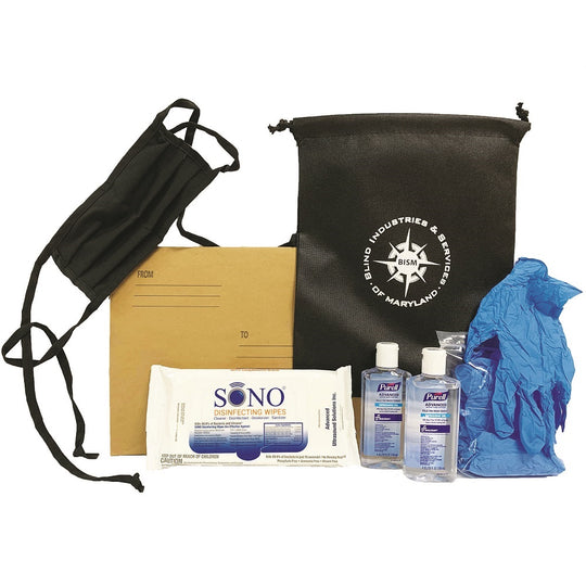 PERSONAL SANITIZING, 1-PERSON KIT  CS