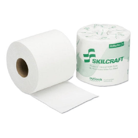 2-PLY WHITE TOILET TISSUE PL