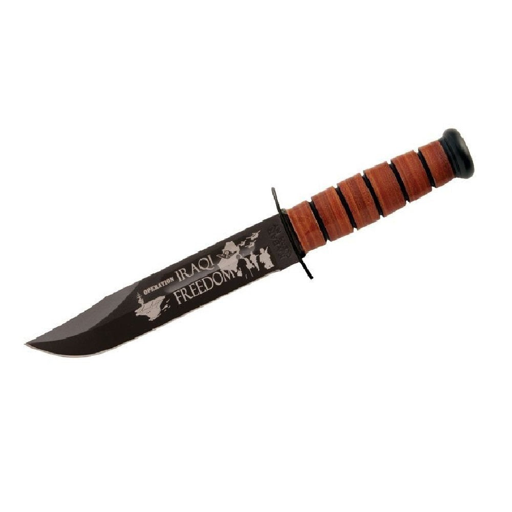 US ARMY COMMEMORATIVE IRAQI FREEDOM FIGHTING KNIFE