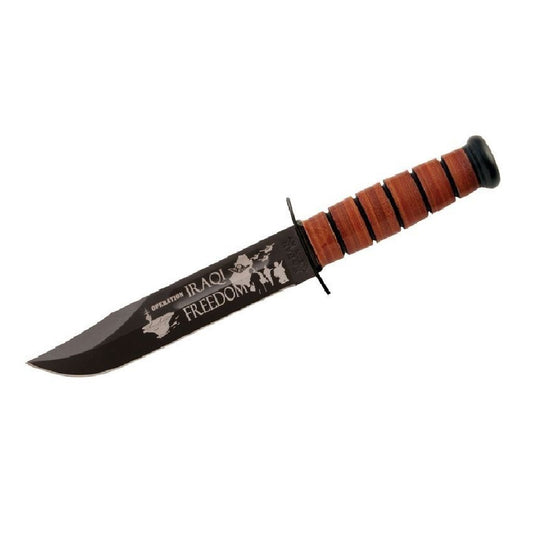 US ARMY COMMEMORATIVE IRAQI FREEDOM FIGHTING KNIFE