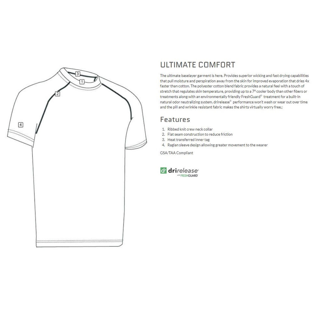 DRIRELEASE SHORT SLEEVE T-SHIRT