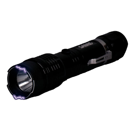 TACTICAL STUN GUN WITH LED FLASHLIGHT