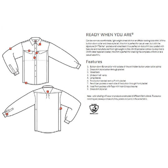 24-7 SERIES MEN'S ULTRALIGHT LONG SLEEVE FIELD SHIRT