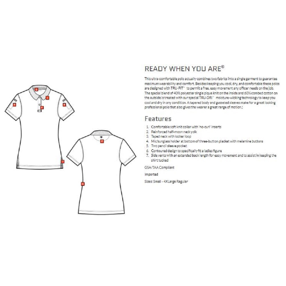 24-7 SERIES WOMEN’S SHORT SLEEVE ORIGINAL POLO