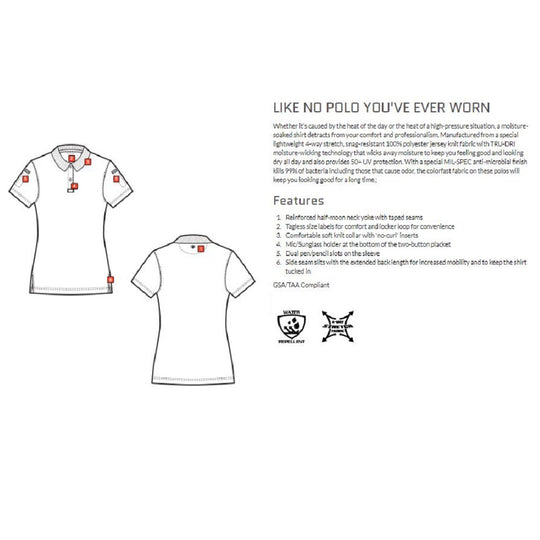 24-7 SERIES WOMEN’S SHORT SLEEVE PERFORMANCE POLO