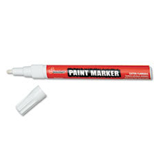 NSN2074159, PAINT MARKER, FINE BULLET TIP, WHITE BX