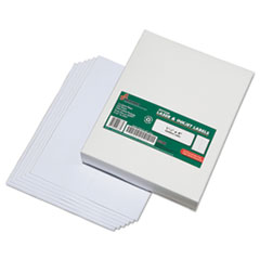 RECYCLED ADDRESS LABELS, INKJET/LASER PRINTERS, 1-1/3" x 4", WHITE CS