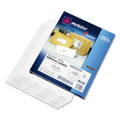 7530013025504 EASYPEEL LASER LABELS, WHITE CT