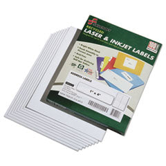 RECYCLED LASER/INKJET ADDRESS & SHIPPING LABELS, WHITE CS