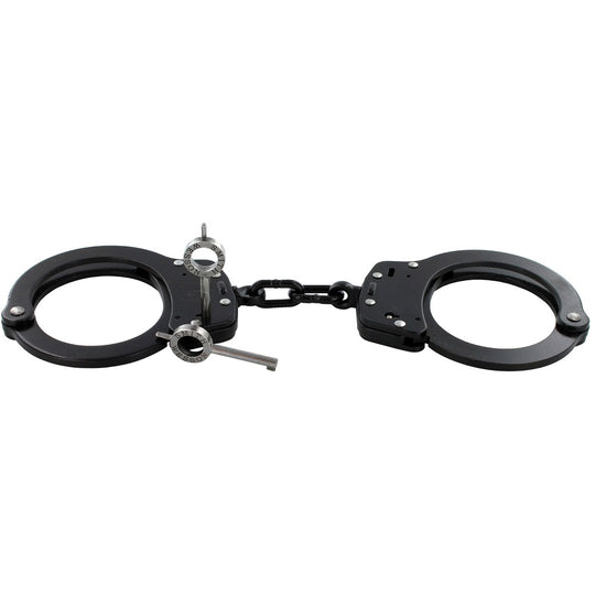 MODEL 100 CARBON NITRIDE (MELONITE) BLACK HANDCUFFS