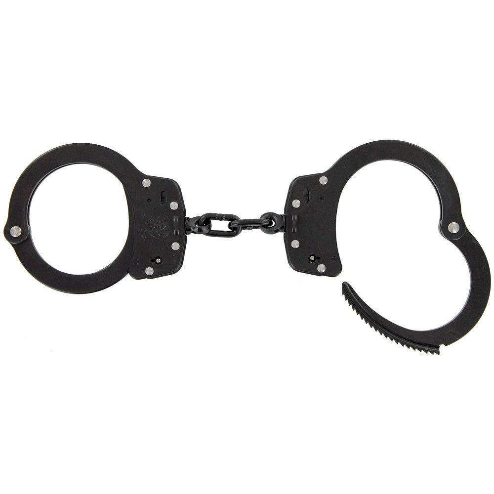 MODEL 100 CARBON NITRIDE (MELONITE) BLACK HANDCUFFS