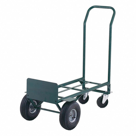 NSNNIB0005, CONVERTIBLE HAND TRUCK, 10" PNEUMATIC TIRES W/WHEEL GUARDS CT